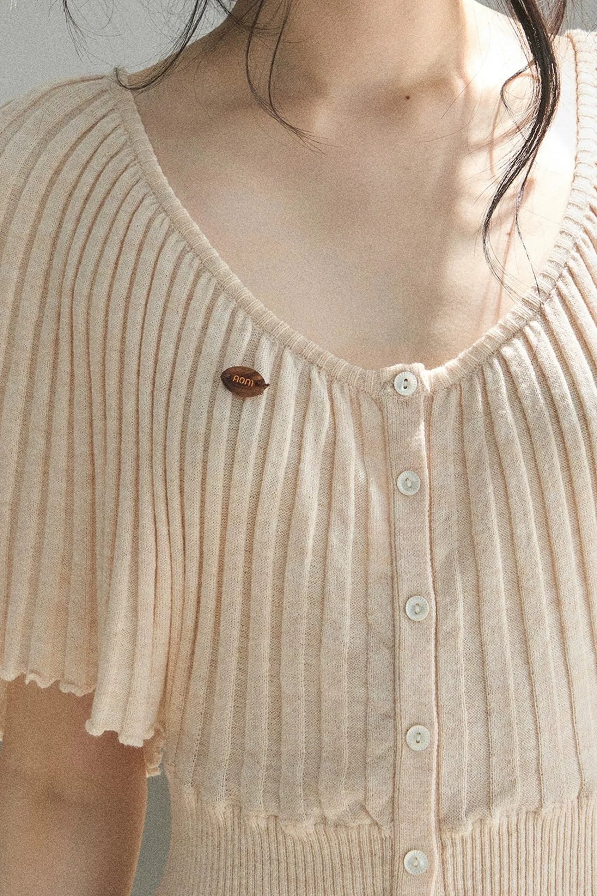Orange Candy Knit Top