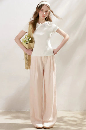 Organic Cotton Embroidered T-Shirt