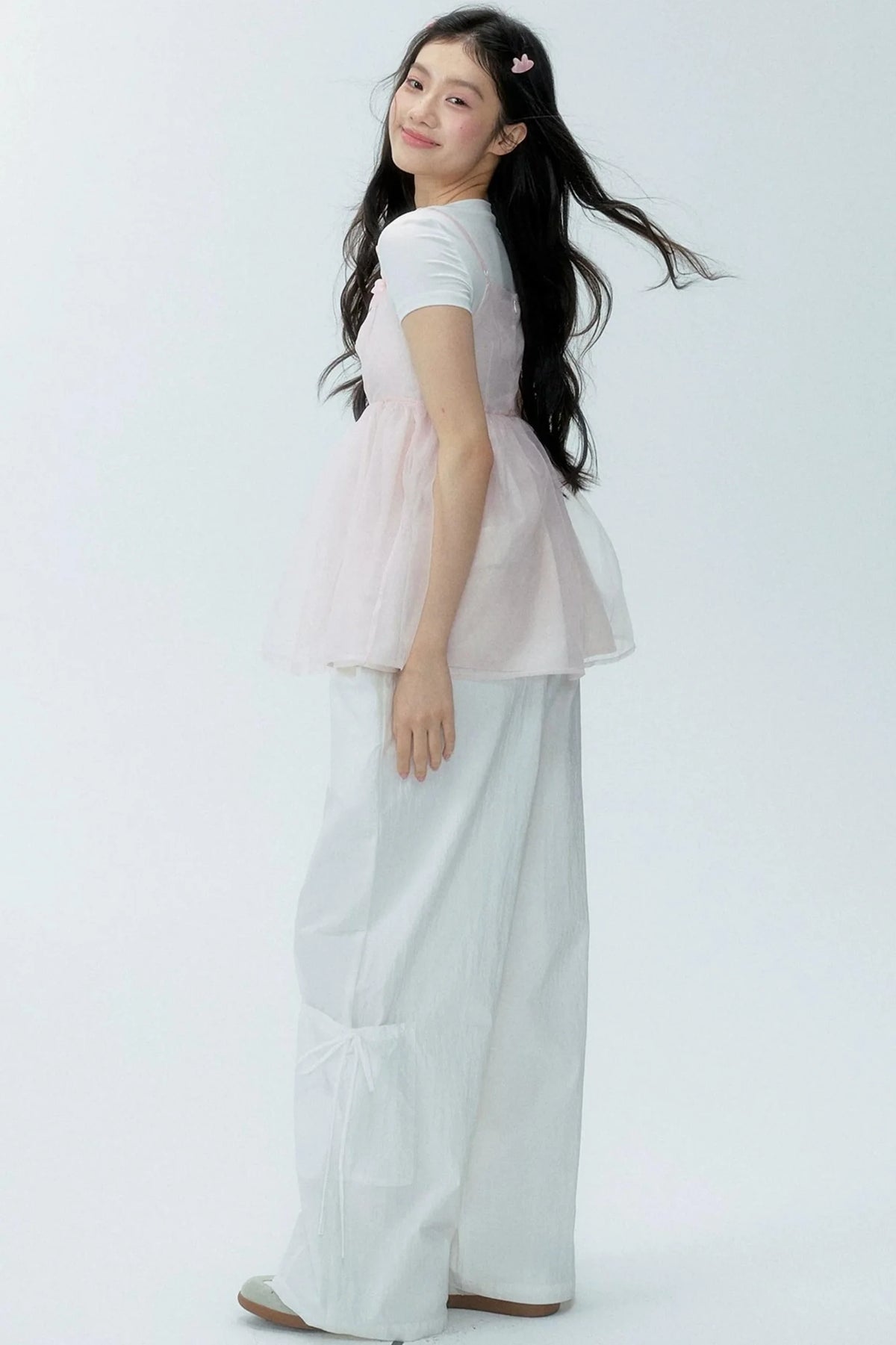Organza Layered Overlay Dress Set-Up