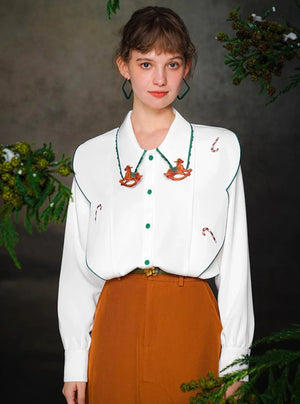 Original Design Carousel Contrast Shirt