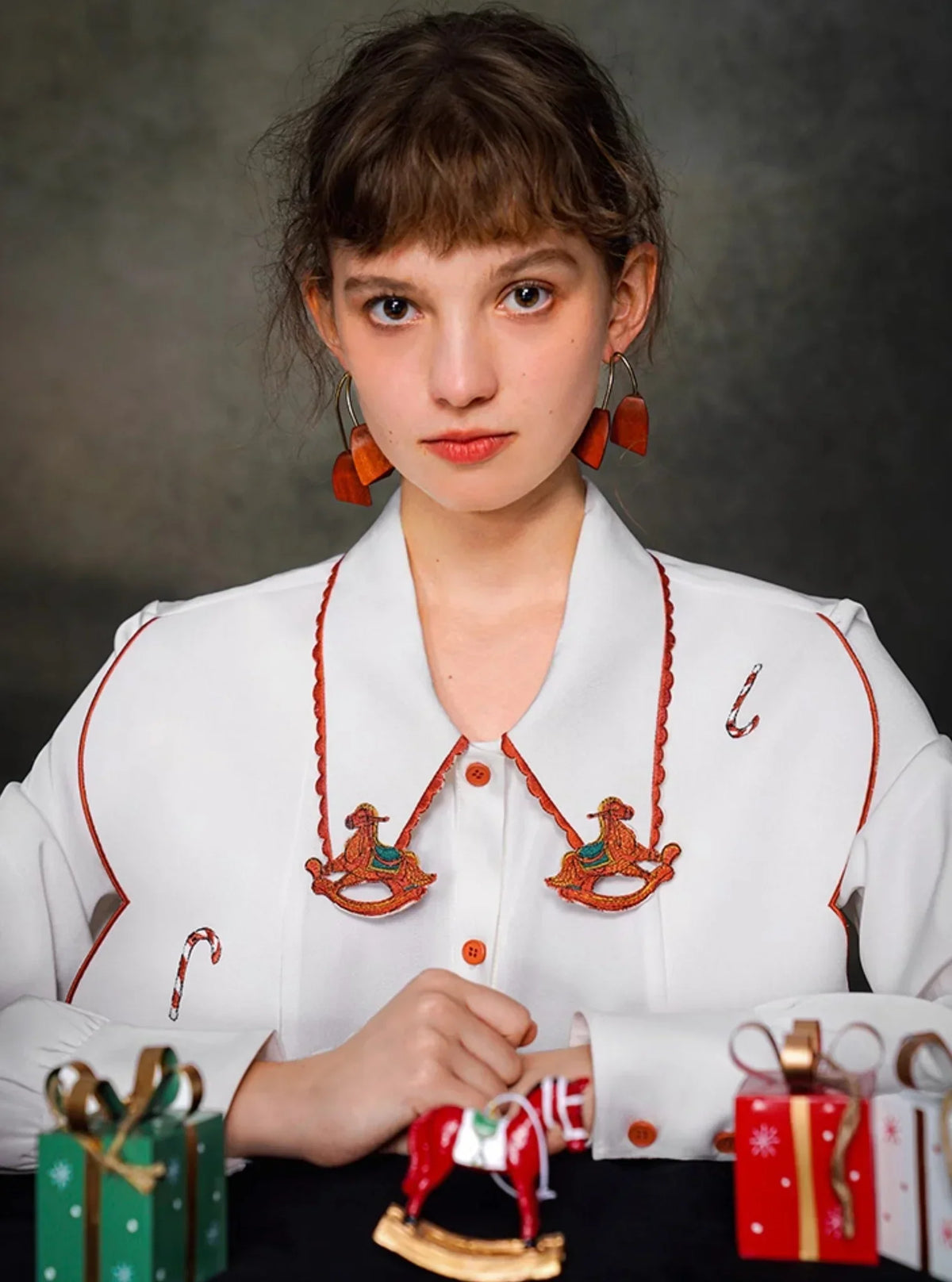 Original Design Carousel Contrast Shirt