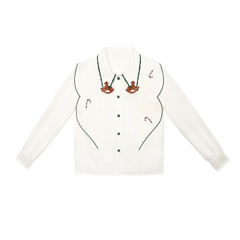 Original Design Carousel Contrast Shirt