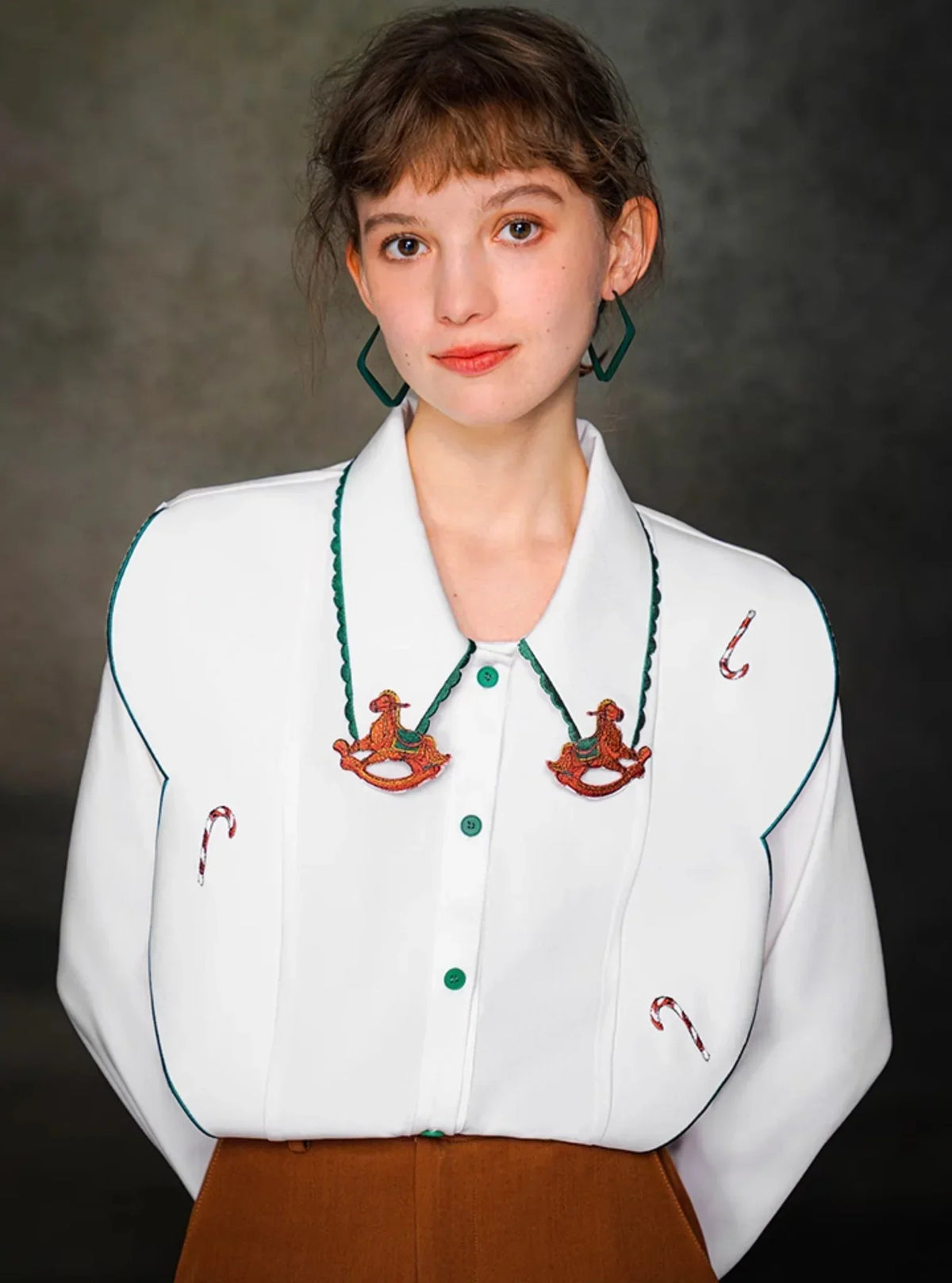 Original Design Carousel Contrast Shirt
