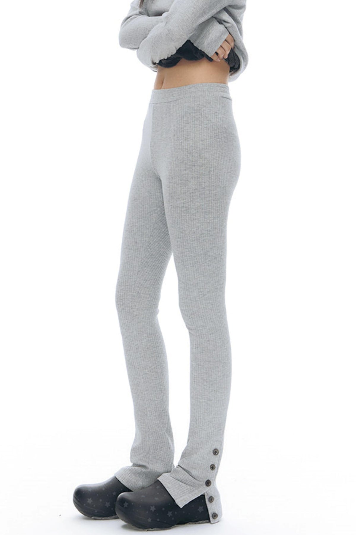 Original Knit Slit Leggings