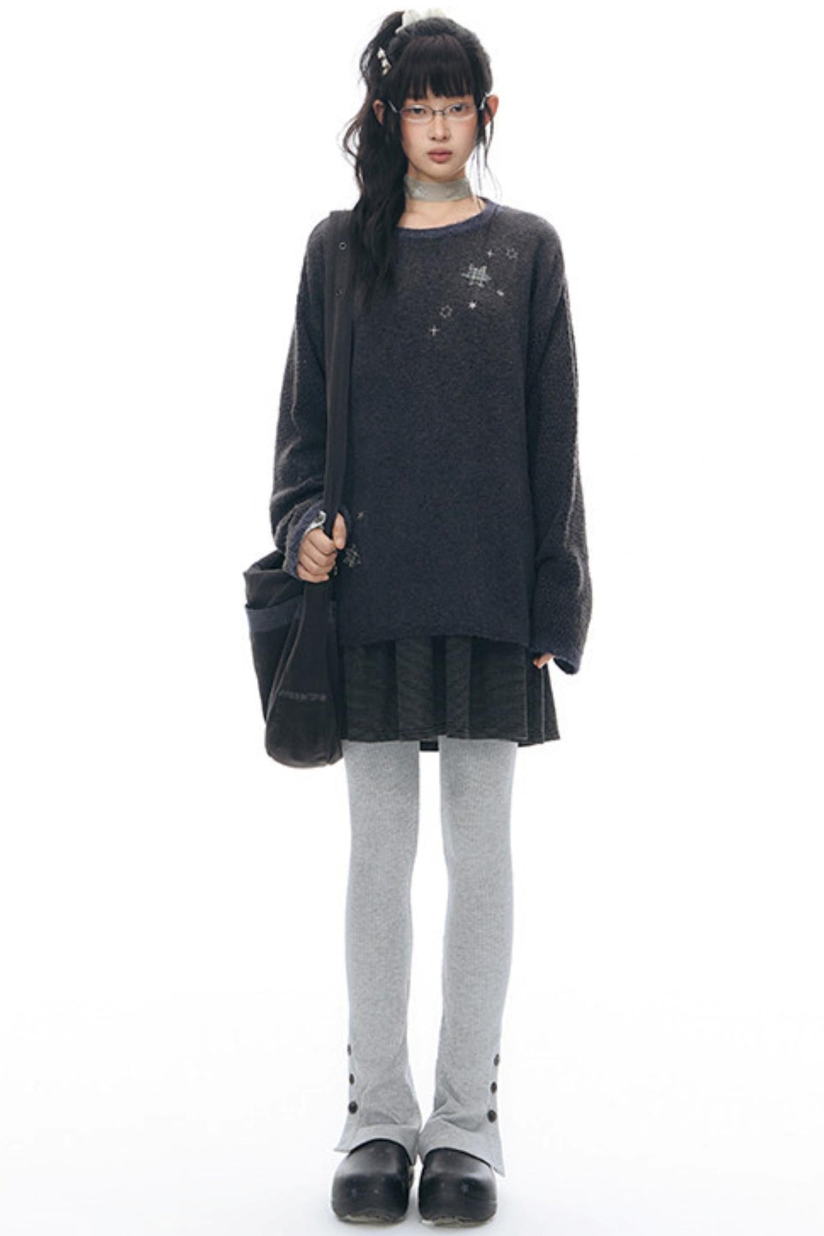 Original Knit Slit Leggings