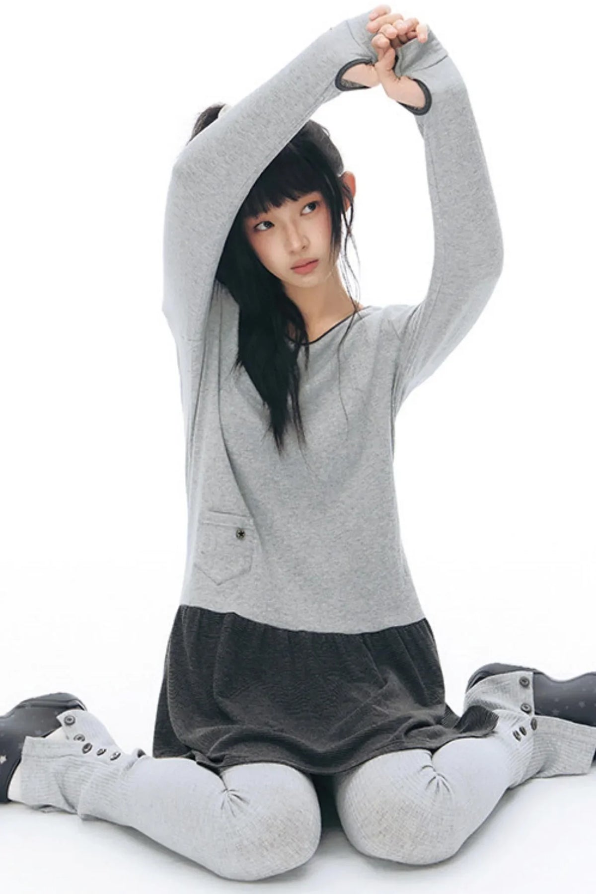 Original Knit Slit Leggings