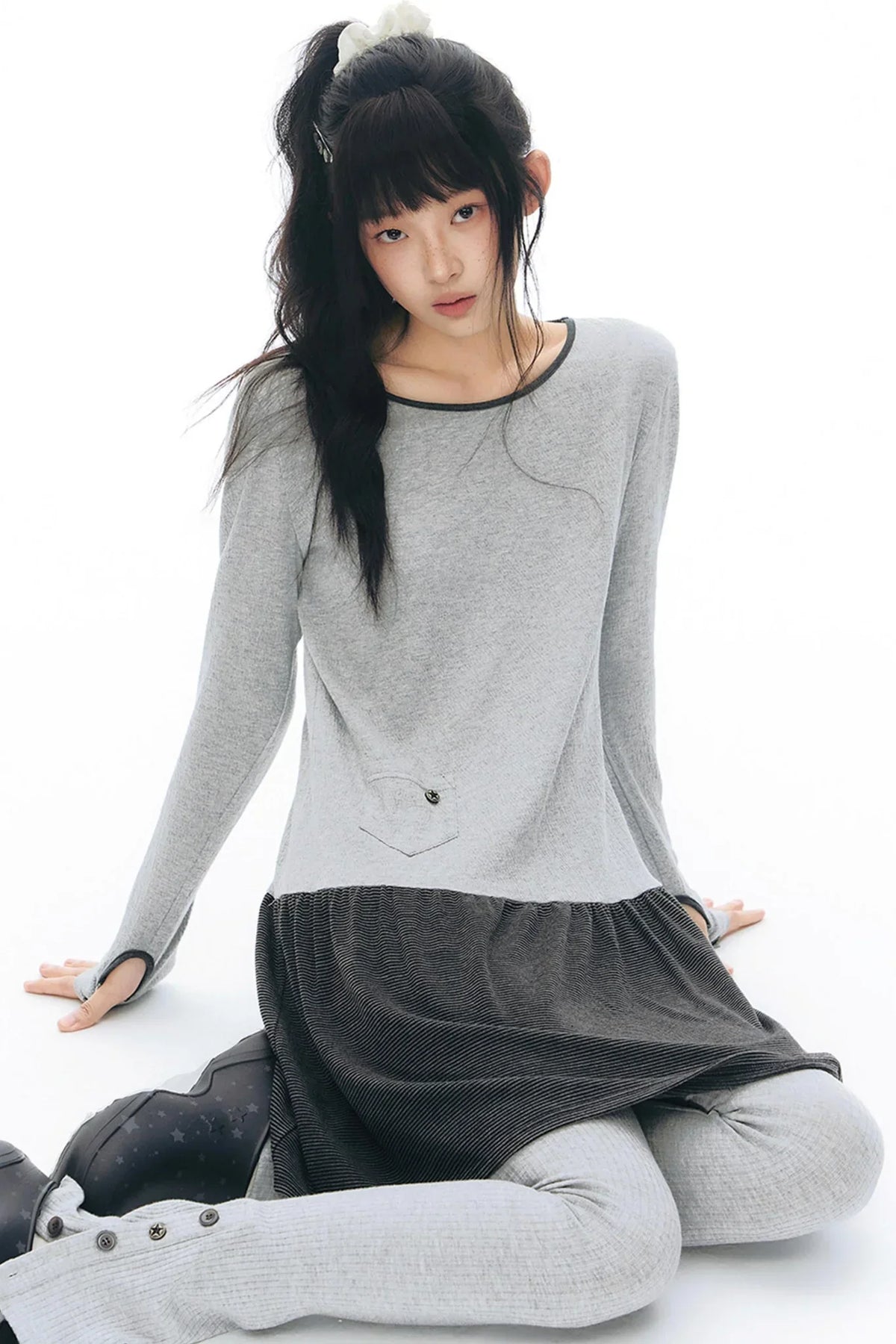 Original Knit Slit Leggings