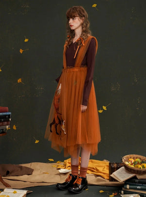Original Multi Layered Large Skirt