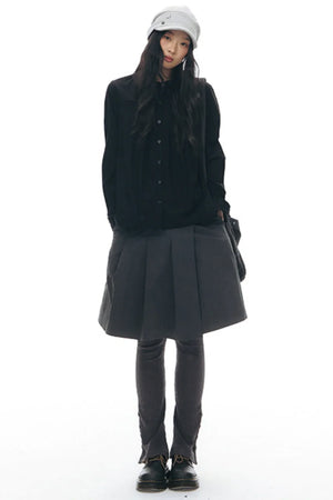 Original Pleated Workwear Skirt