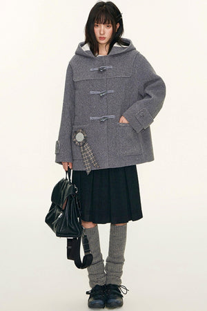 Original Woolen Hooded Jacket