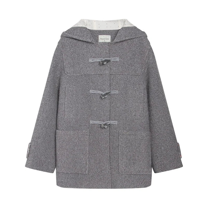 Original Woolen Hooded Jacket