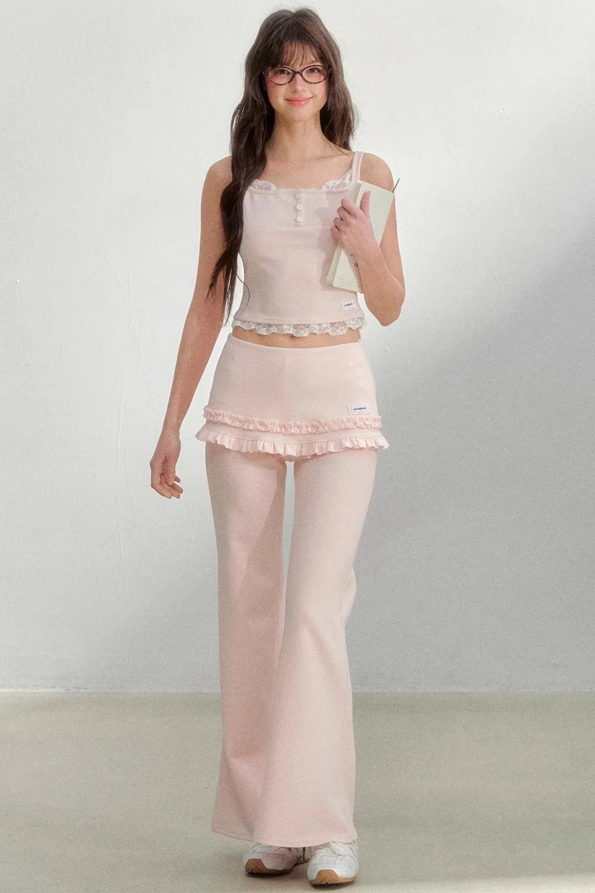 Oxygen Lace Sports Camisole Set-Up