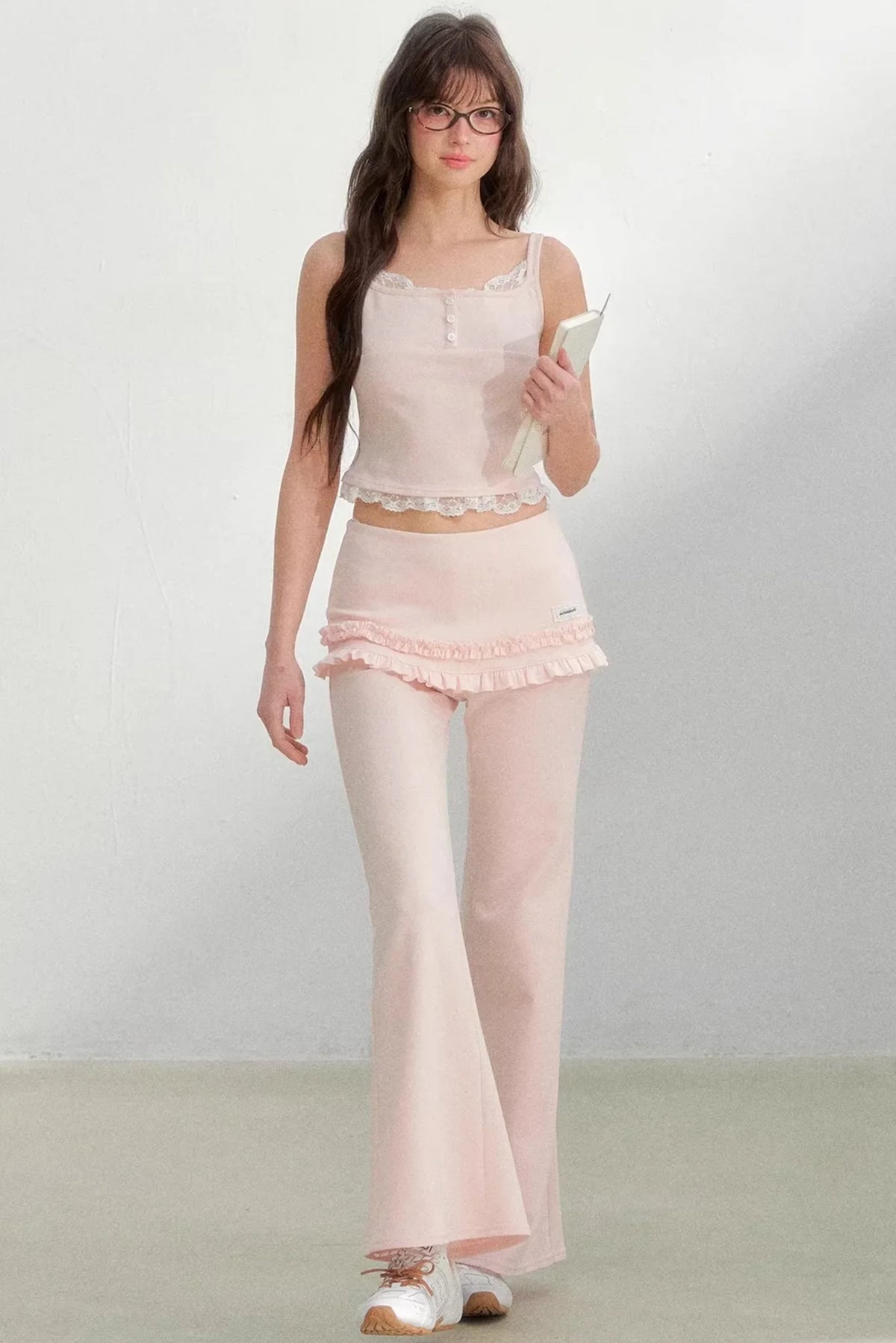 Oxygen Lace Sports Camisole Set-Up