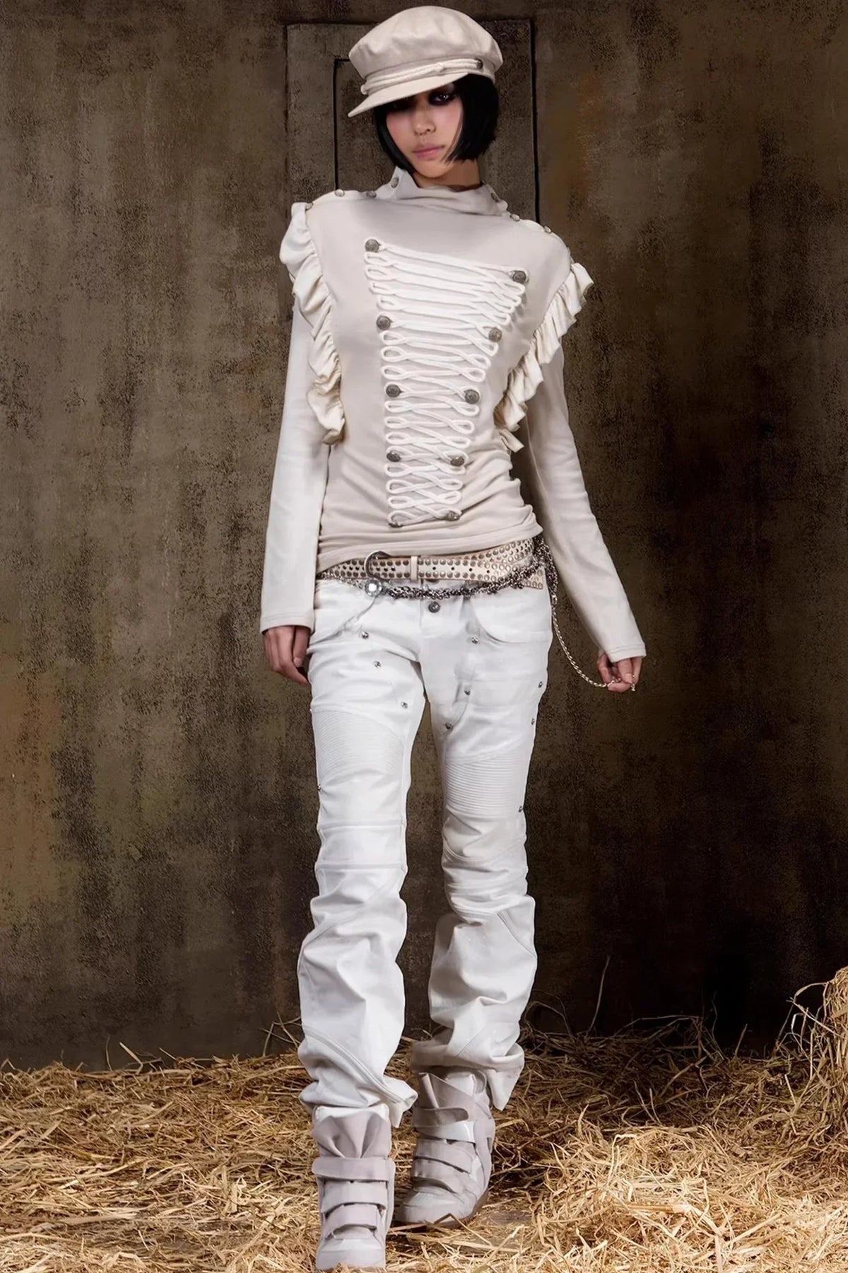 Palace Knit Slim Top
