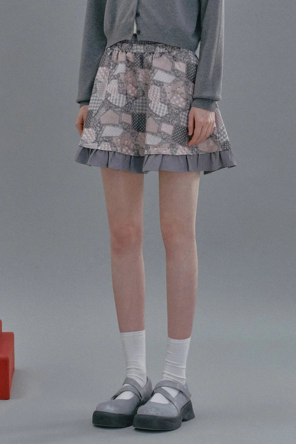 Paradise Lost Ruffled Puffy Skirt