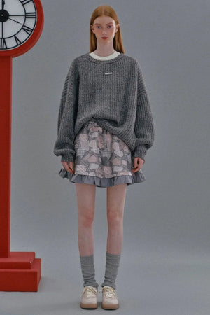 Paradise Lost Ruffled Puffy Skirt