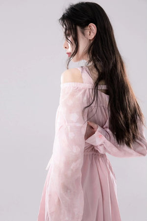 Pastel Blossom Two-Piece Set