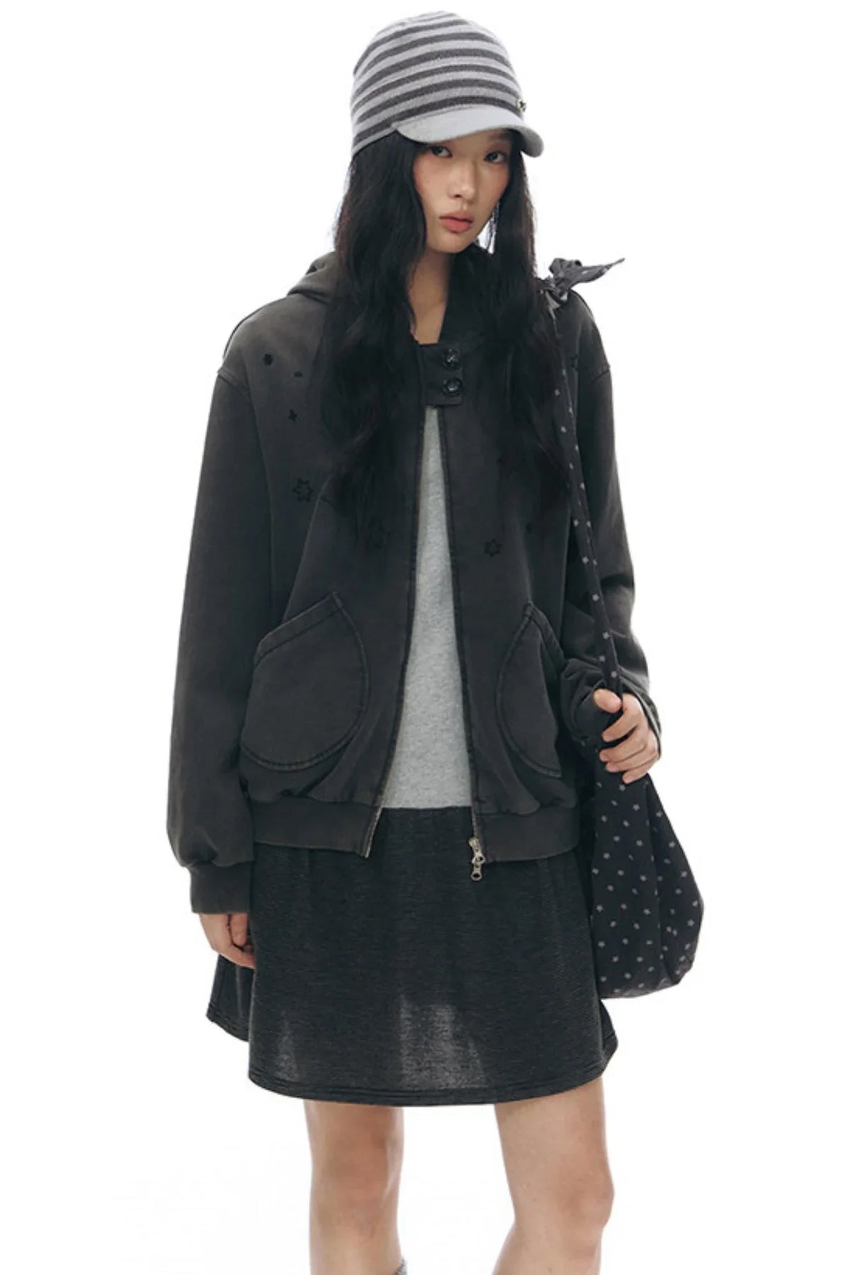 Patchwork Knit Dress