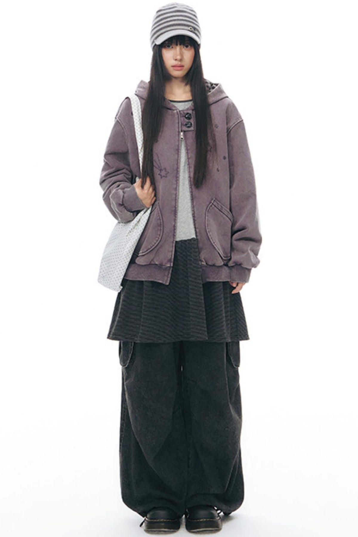 Patchwork Knit Dress