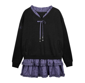 Patchwork Knitted Dress