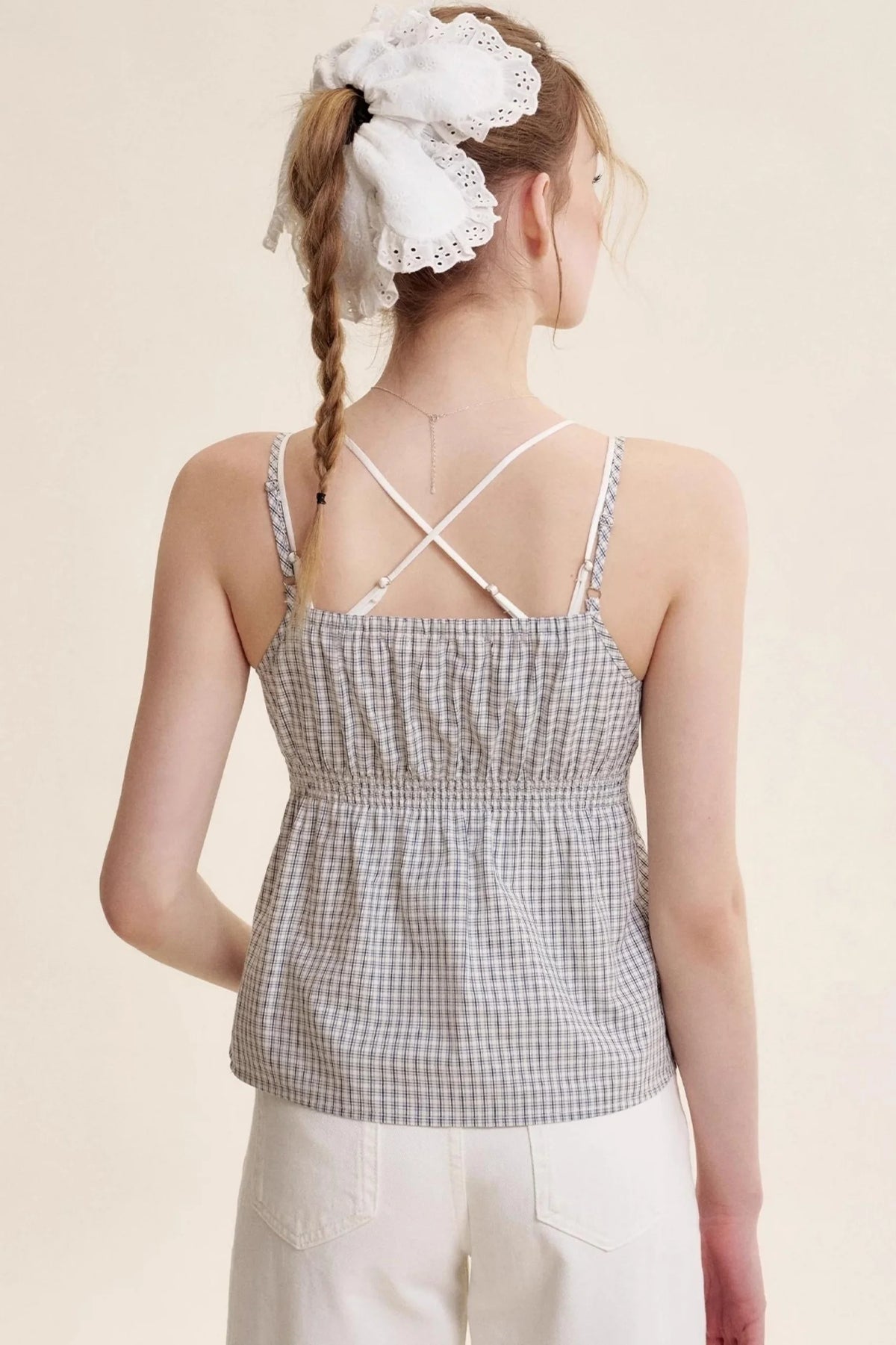 Patchwork Lace Camisole Set-Up