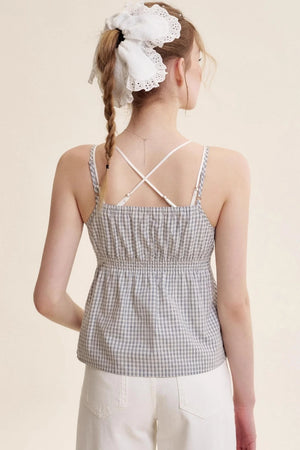 Patchwork Lace Camisole Set-Up