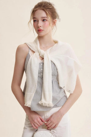 Patchwork Lace Camisole Set-Up