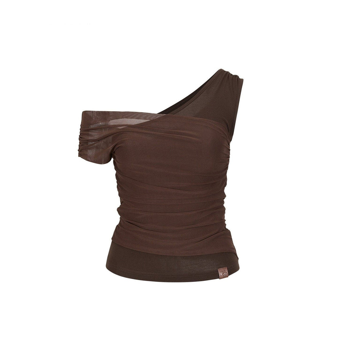 Patchwork Mesh Slimming Vest