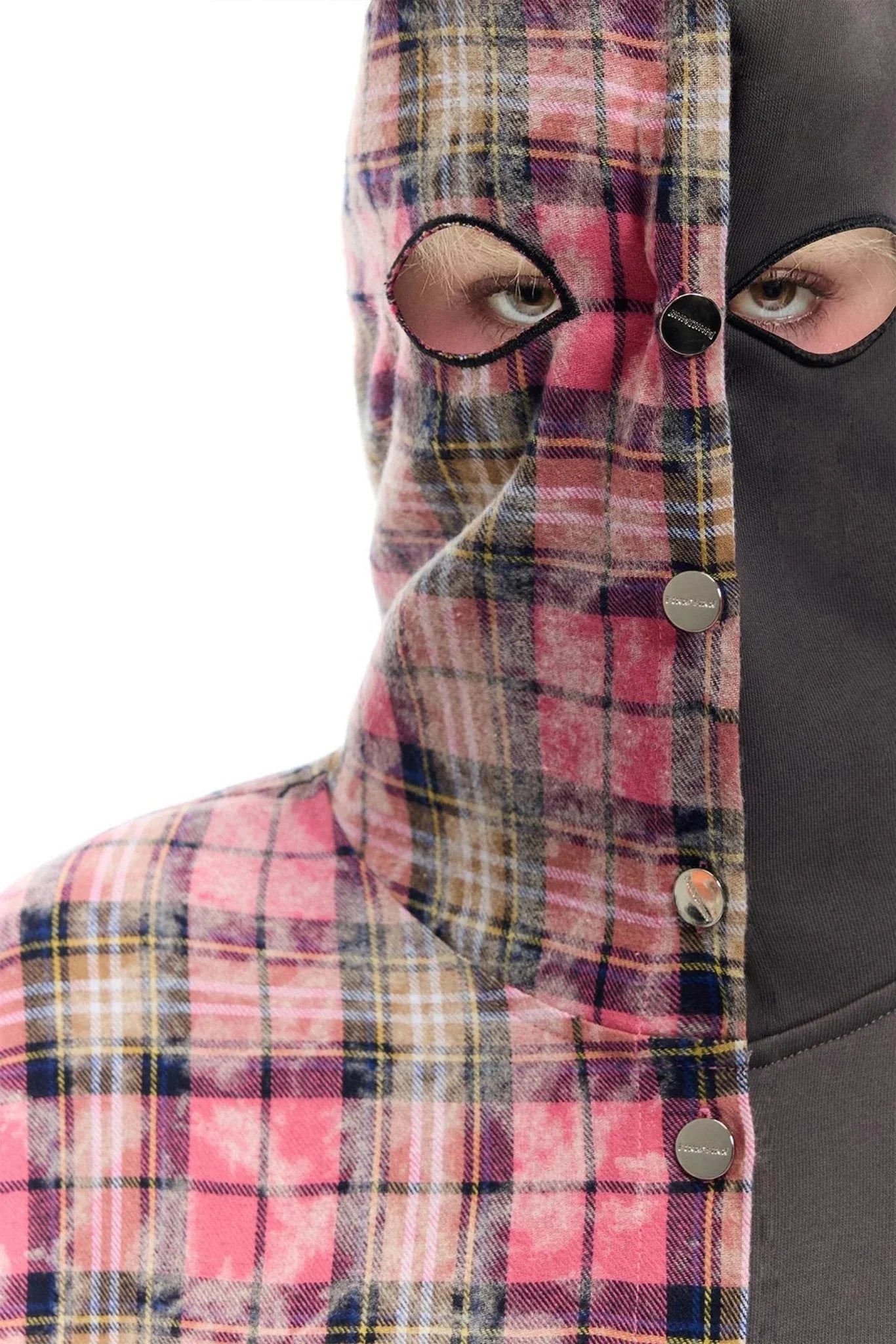 Patchwork Plaid Hoodie
