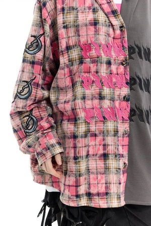 Patchwork Plaid Hoodie