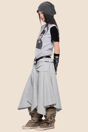Patterned Raglan Summer Top