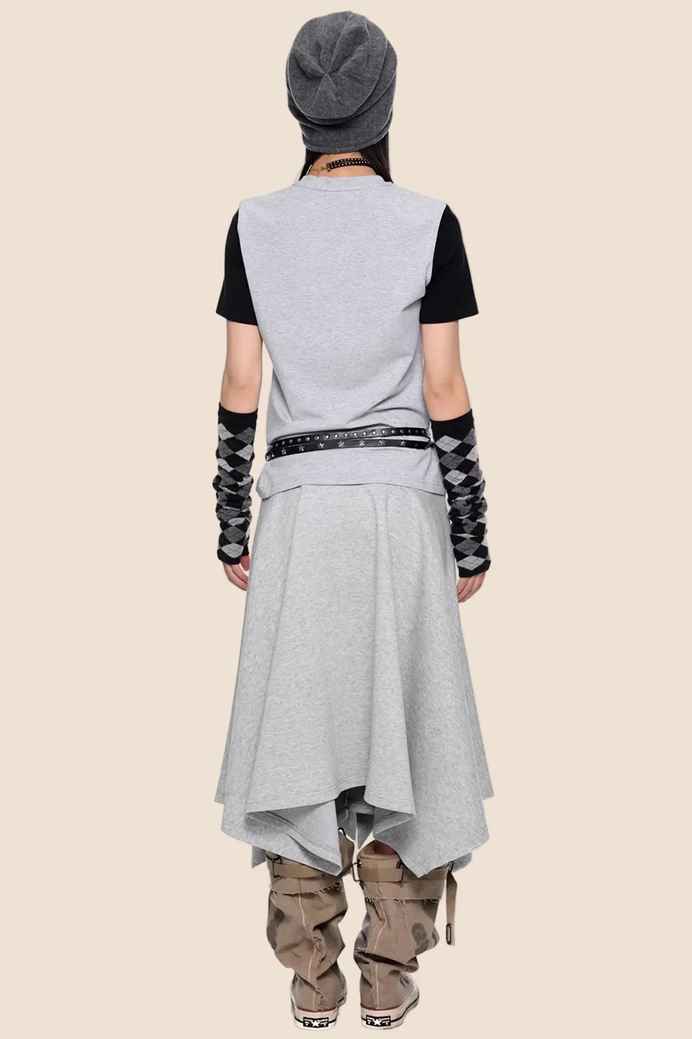 Patterned Raglan Summer Top