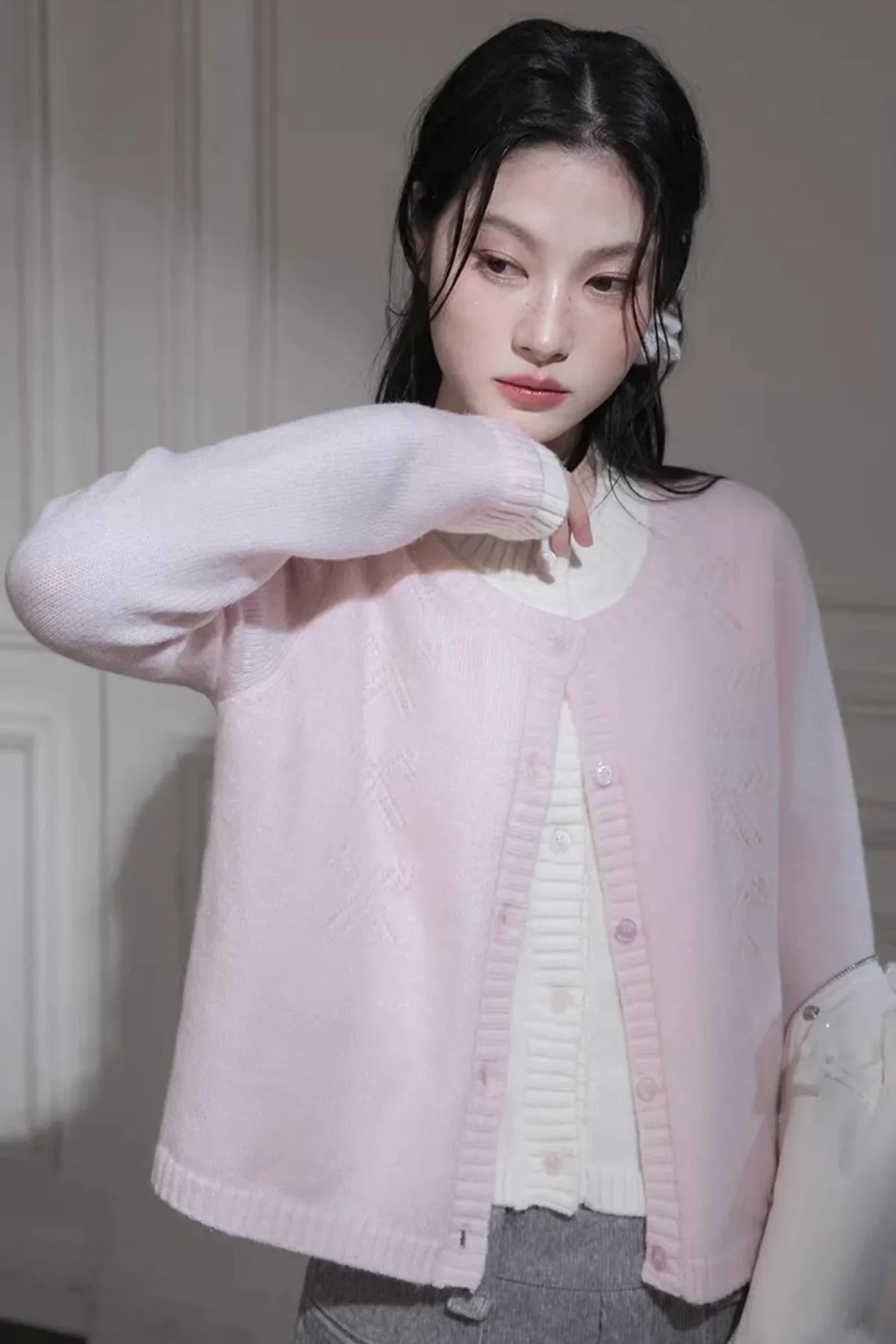 Peach Milkshake Wool Sweater