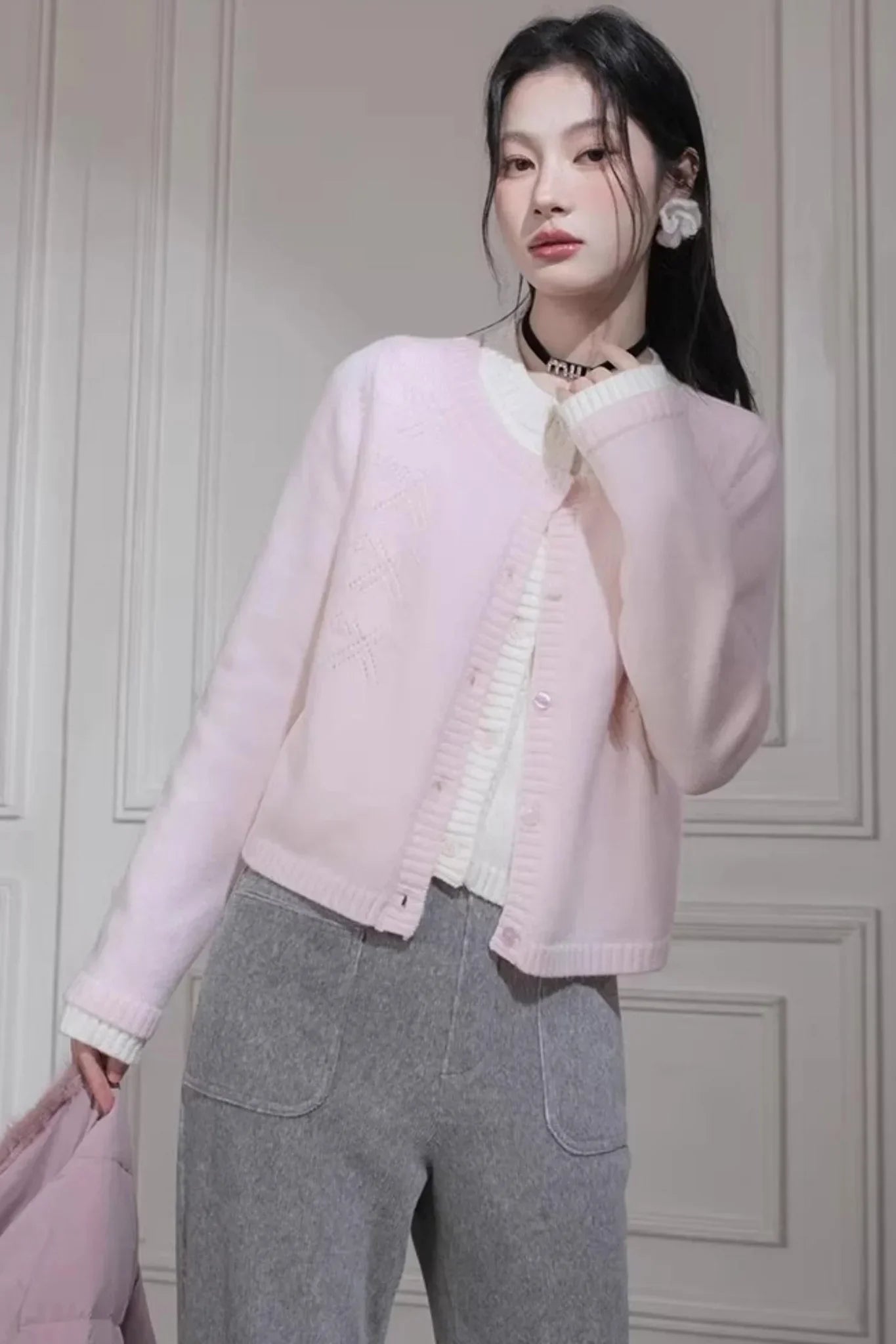 Peach Milkshake Wool Sweater