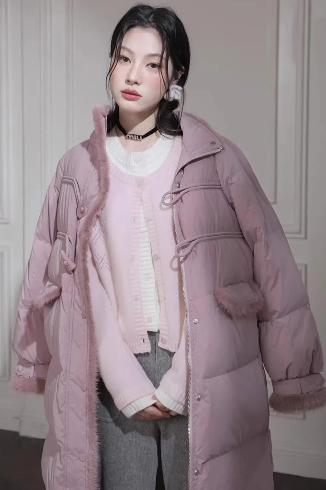 Peach Milkshake Wool Sweater