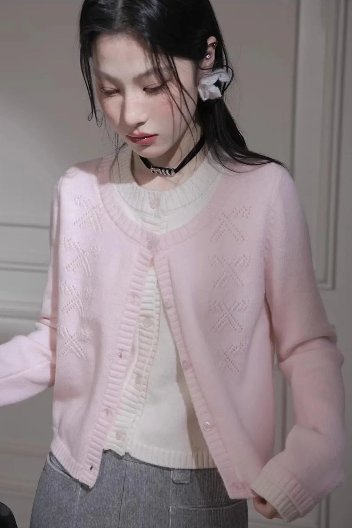 Peach Milkshake Wool Sweater