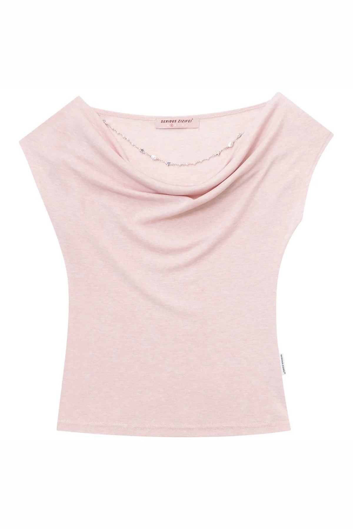 Peach Pink Chain T-Shirt