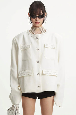 Pearl Black Luxury Jacket