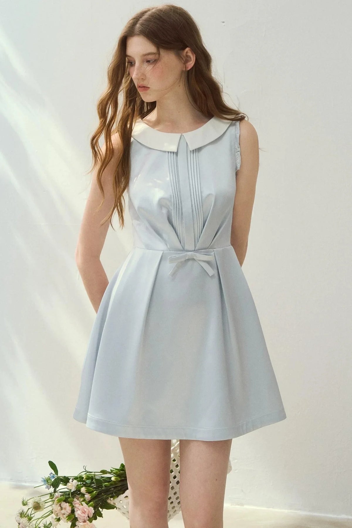 Pearl Holiday Acetate Dress