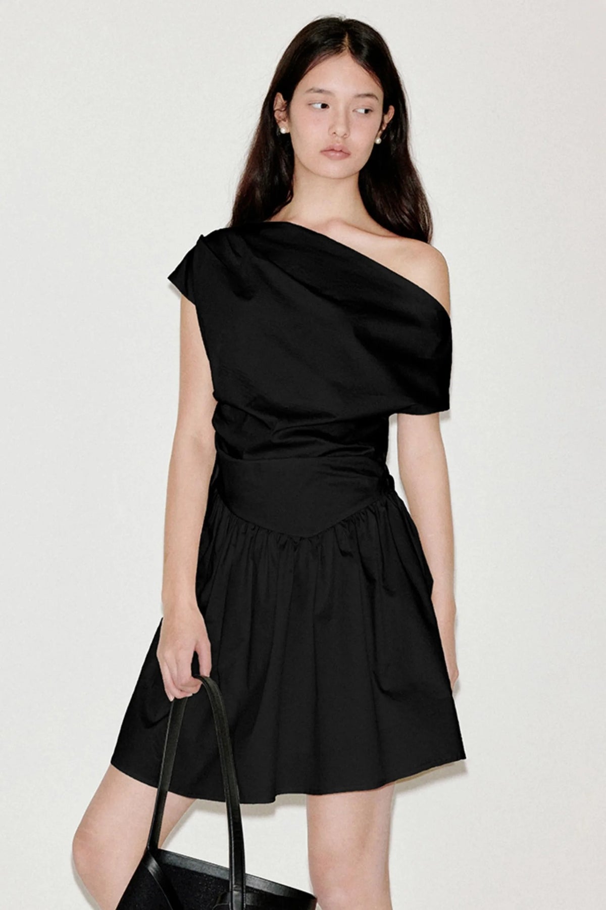 Pinched Shirt Dress