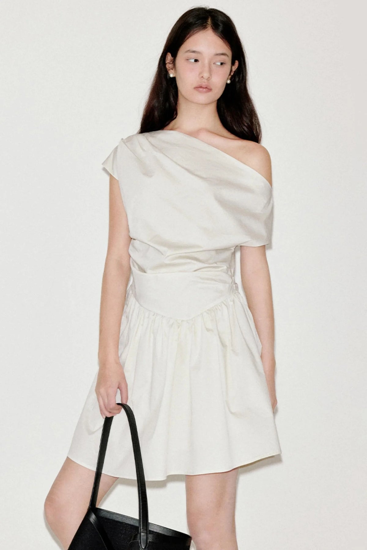 Pinched Shirt Dress