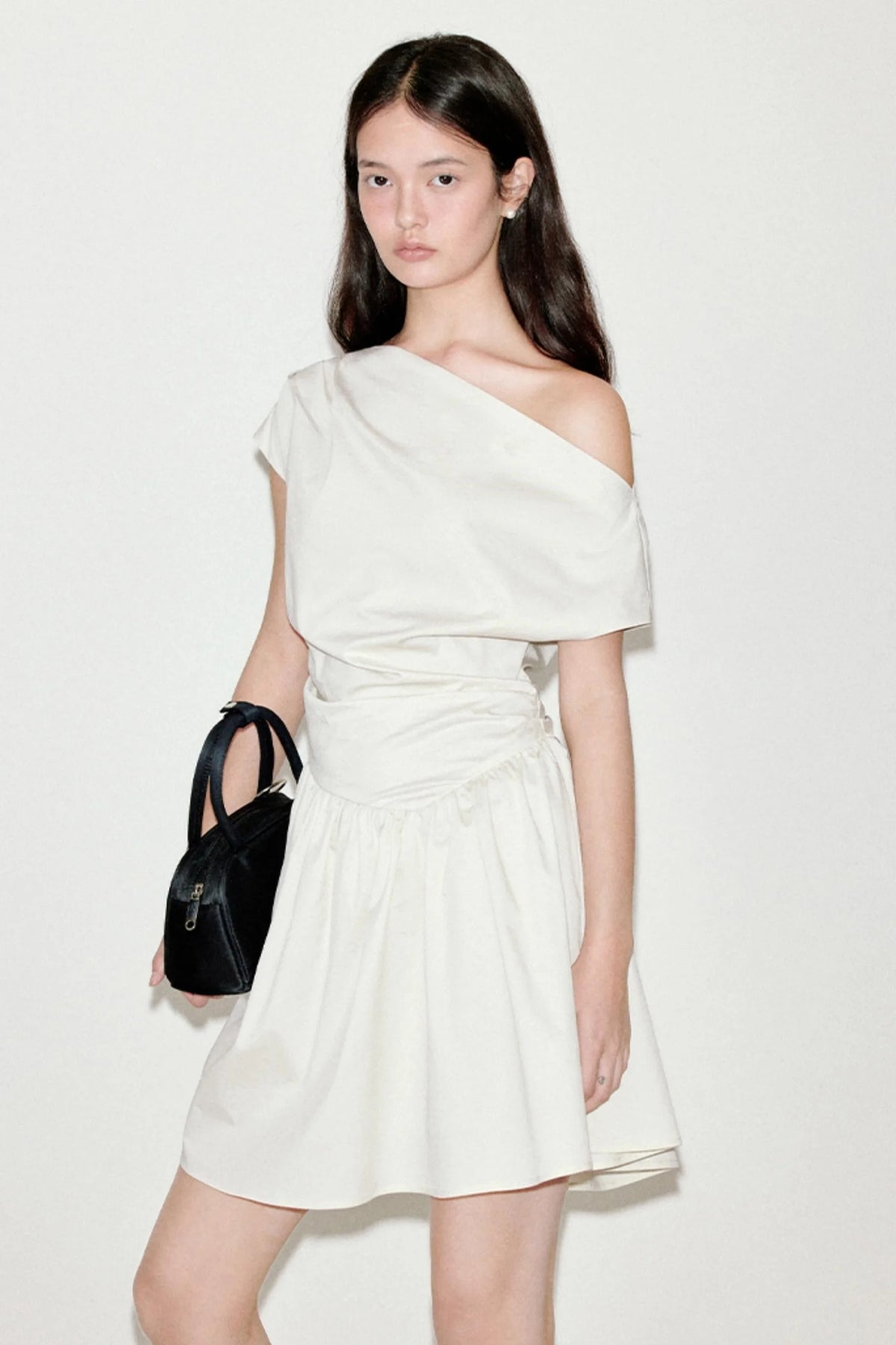 Pinched Shirt Dress