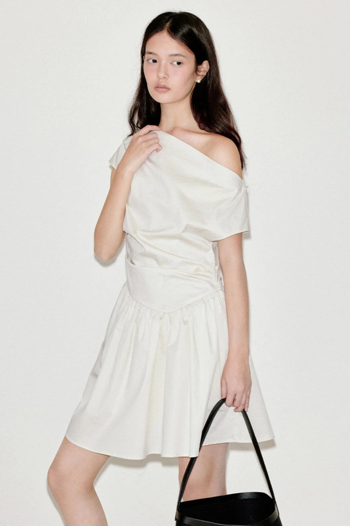 Pinched Shirt Dress