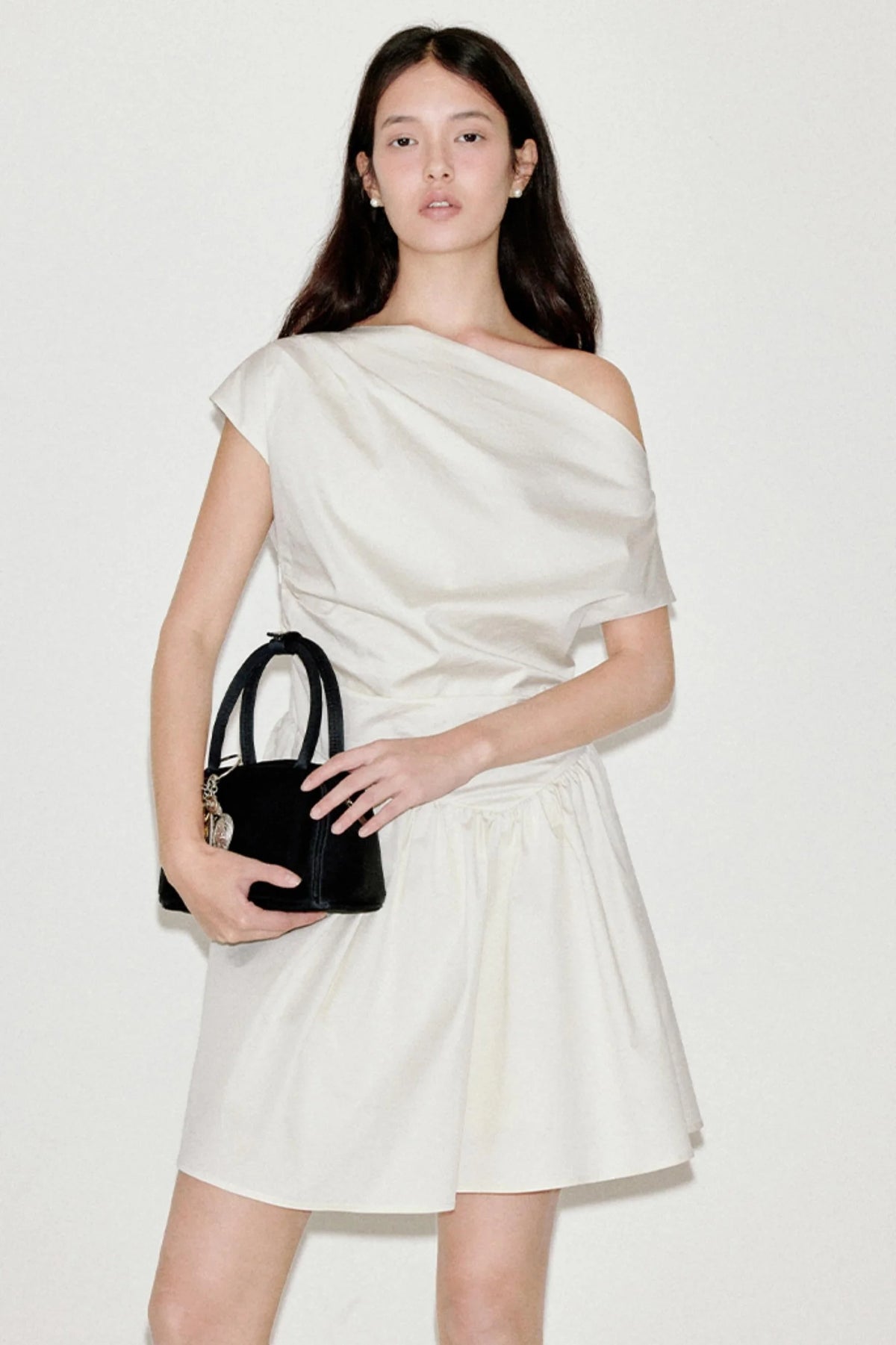 Pinched Shirt Dress