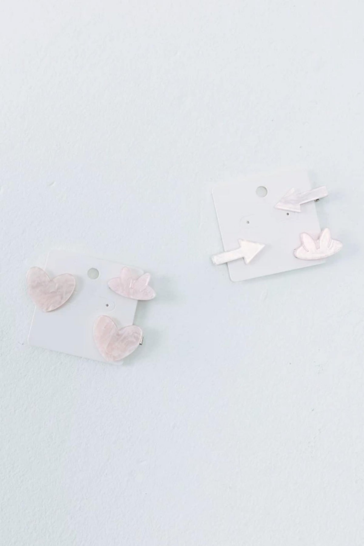 Pink and Blue Acetate Hair Clip