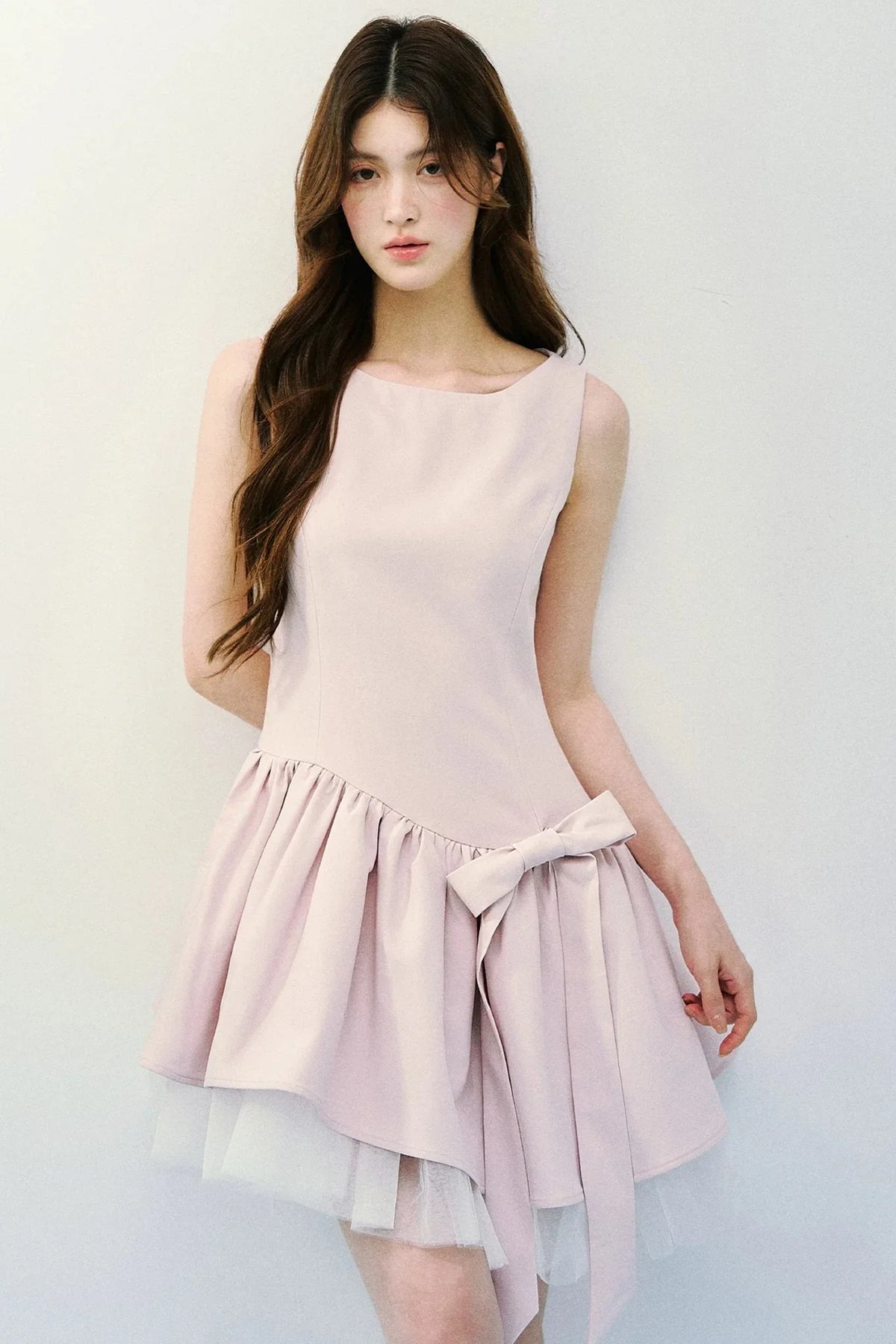 Pink and Gray Ballet Dress