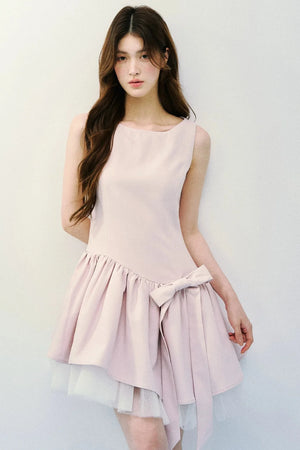 Pink and Gray Ballet Dress