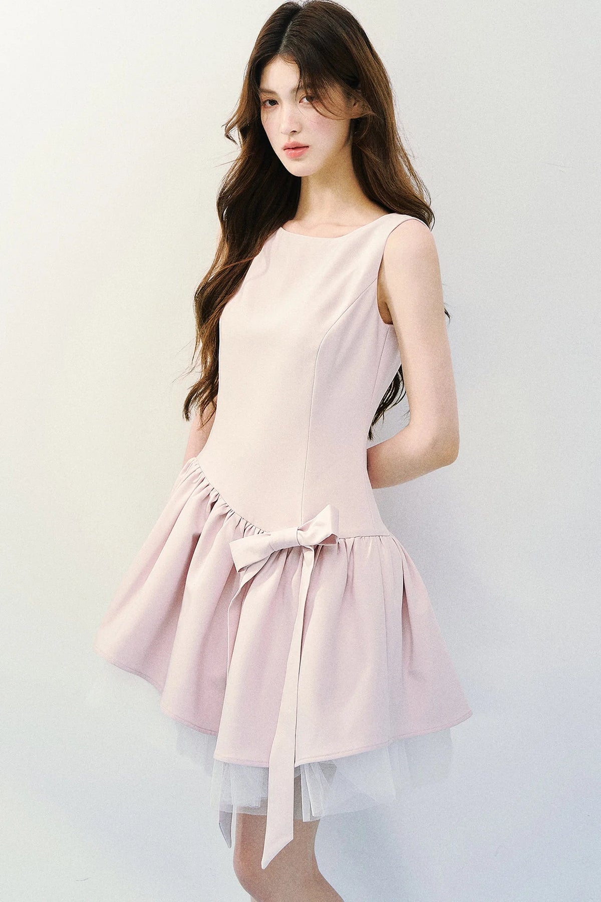 Pink and Gray Ballet Dress