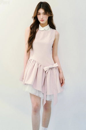 Pink and Gray Ballet Dress