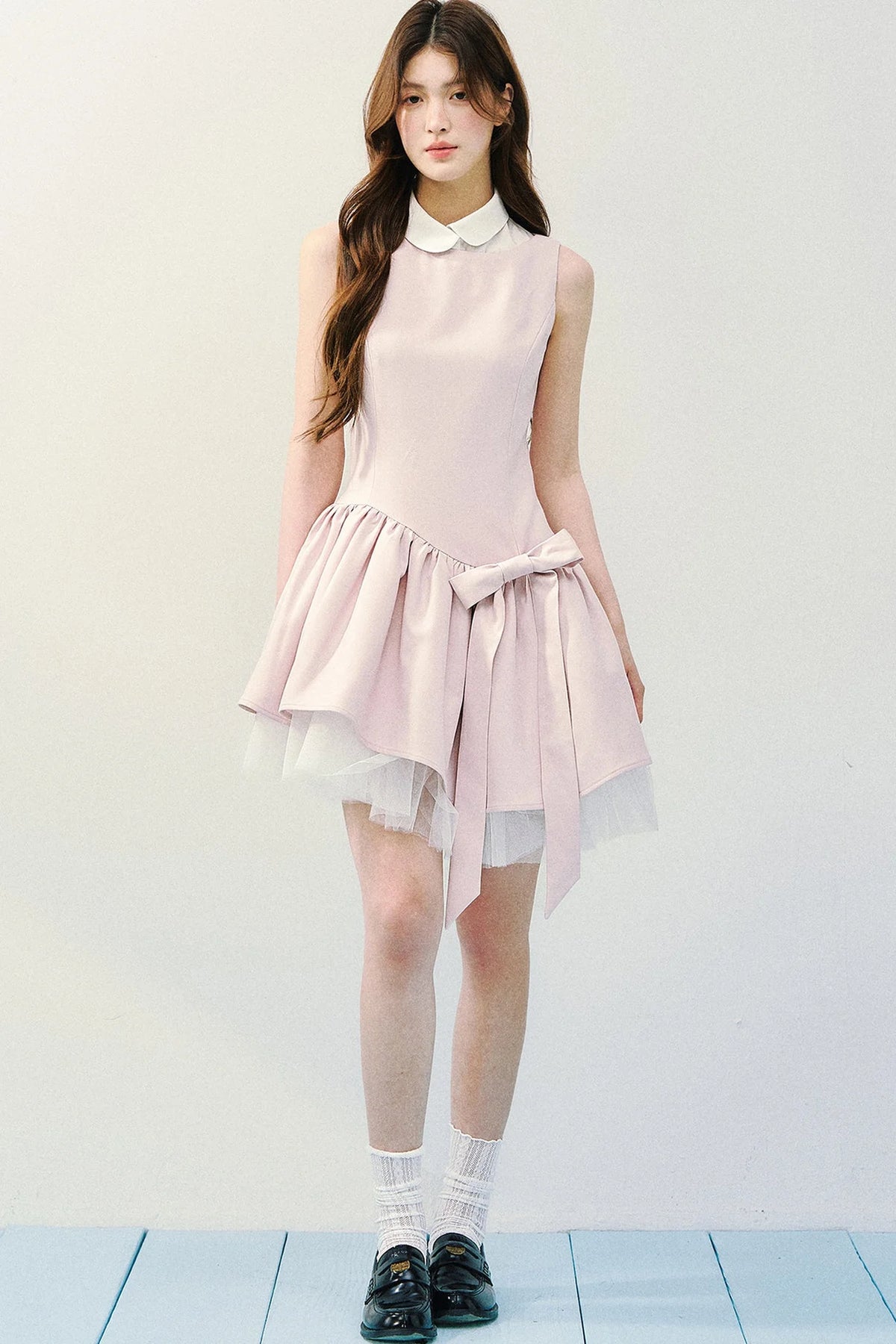 Pink and Gray Ballet Dress